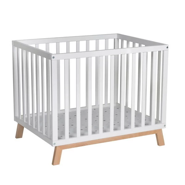 Schardt Laufgitter Holly Buche Massiv Weiß/natur 75x100 Cm, Mit Folie Sternchen Grau 2 Schardt Laufgitter Holly Buche Massiv Weiß/natur 75x100 Cm, Mit Folie Sternchen Grau – Bild 2