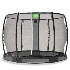 EXIT TOYS EXIT Allure Premium Bodentrampolin Ø 305 Cm Schwarz Inkl. Sicherheitsnetz