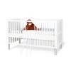 Pinolino Jarle Kinderbett Weiß 70 X 140 Cm Höhenverstellbar Und Umbaubar