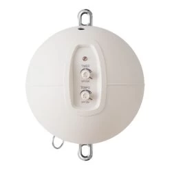 Moonboon Ökologische Federwiegen-Set Nature Mit Motor, Gestell Weiß & Kokos-Einleger -Baby Welt Verkauf 10030 motor for baby hammock 1