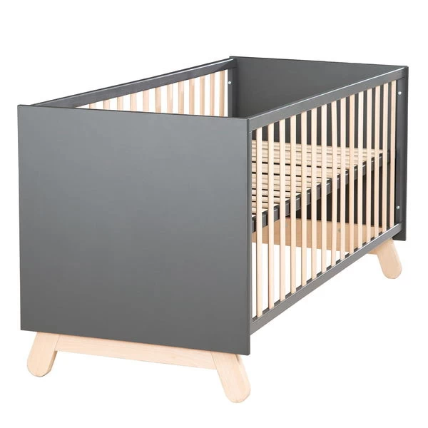 Roba Jara Kinderzimmer Sparset Anthrazit Bett Und Wickelkommode 2 Roba Jara Kinderzimmer Sparset Anthrazit Bett Und Wickelkommode – Bild 2