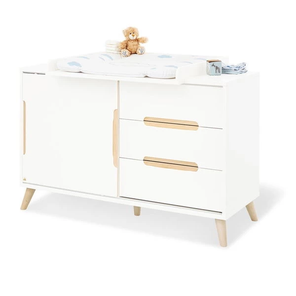 Pinolino Move Sparset Extrabreit Inkl. Wandregal Wickelkommode & Kinderbett 5 Pinolino Move Sparset Extrabreit Inkl. Wandregal Wickelkommode & Kinderbett – Bild 5