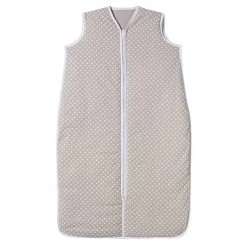 Schardt Schlafsack 70/90 Cm Pünktchen Beige 2-fach Verwendbar Durch Druckknöpfe