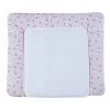 Schardt Wickelauflage Birdy Rosa 80x75 Cm Inkl. Abnehmbarem Frotteebezug