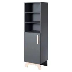 Roba Jara Standregal Anthrazit/natur