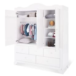 Pinolino Pino Kinderzimmer Breit Groß Mit 3 Türen Massivholz - 3 Teile -Baby Welt Verkauf 141642y 05 2