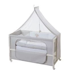 Roba Room Bed Heartbreaker Weiß Lackiert - Inkl. Zusätzlichem Seitengitter