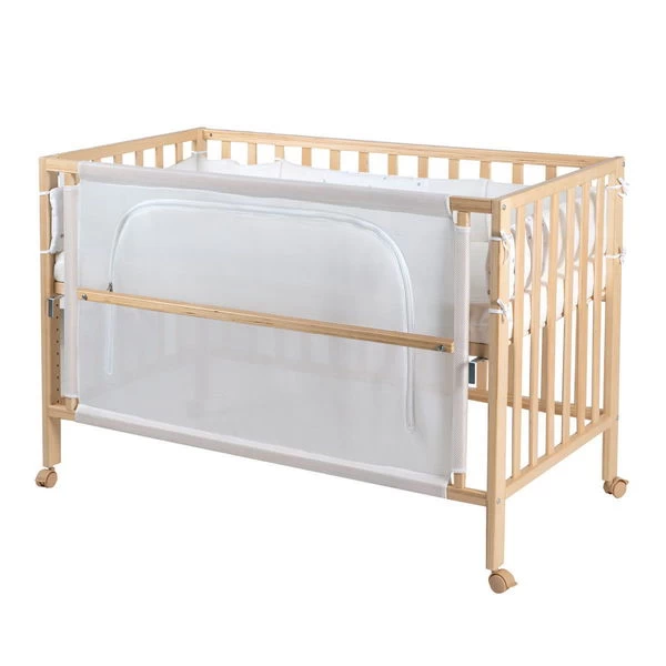 Roba Room Bed Safe Asleep® Sternenzauber - Natur Inkl. Nestchen Air, Matratze & Schlafsack Easy Air 2 Roba Room Bed Safe Asleep® Sternenzauber - Natur Inkl. Nestchen Air, Matratze & Schlafsack Easy Air – Bild 2