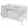 Roba Room Bed Sterne Grau Safe Asleep Inkl. Schlafsack, Matratze & Nestchen