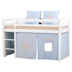 Hoppekids Halbhohes Bett ECO Dream 70x160 Cm Nicht Teilbar | Mit Gerader Leiter 9 Hoppekids Halbhohes Bett ECO Dream 70x160 Cm Nicht Teilbar | Mit Gerader Leiter -Baby Welt Verkauf 19 17 002 non divisible 1