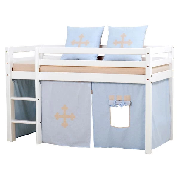 Hoppekids Halbhohes Bett ECO Dream 70x160 Cm Nicht Teilbar | Mit Gerader Leiter 4 Hoppekids Halbhohes Bett ECO Dream 70x160 Cm Nicht Teilbar | Mit Gerader Leiter – Bild 4