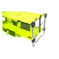 Kid-O-Bunk Campingbett Grün Mit Seitentaschen Etagenbett Von Disc-O-Bed -Baby Welt Verkauf 30005bo kid o bunk gruen etagenbett 1