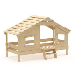 Artkid Cosmo Hausbett Aus Kiefer Natur Liegefläche 90 X 200 Cm -Baby Welt Verkauf 30092450093 hausbett cosmo whiteroom 1 1 1 2k