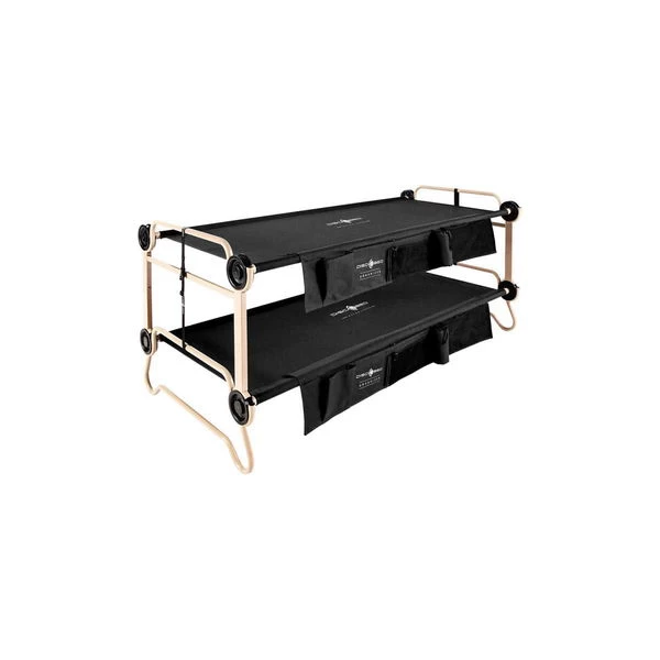 Disc-O-Bed XL Etagenbett Schwarz Modernes Feld- Und Campingbett 1 Disc-O-Bed XL Etagenbett Schwarz Modernes Feld- Und Campingbett