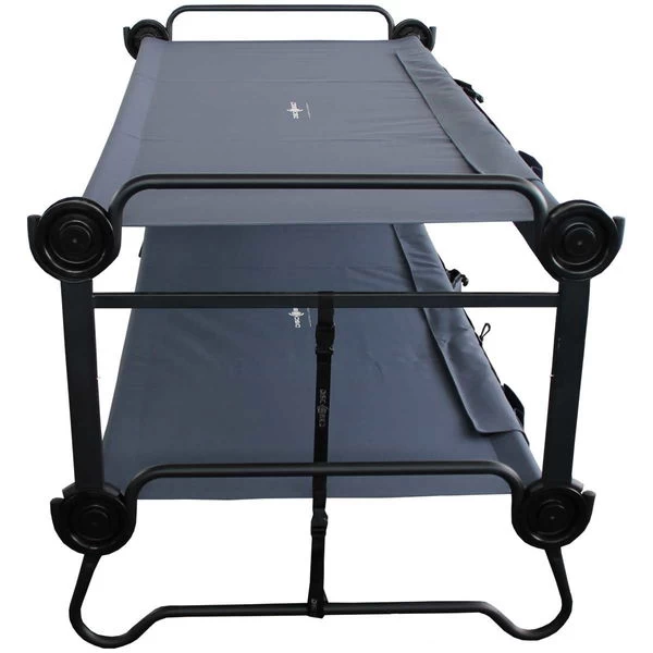 Disc-O-Bed XL Etagenbett Schwarz Modernes Feld- Und Campingbett 3 Disc-O-Bed XL Etagenbett Schwarz Modernes Feld- Und Campingbett – Bild 3