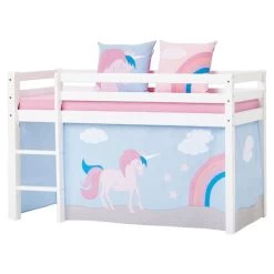 Hoppekids Halbhohes Bett ECO Dream 70x160 Cm Nicht Teilbar | Mit Gerader Leiter 10 Hoppekids Halbhohes Bett ECO Dream 70x160 Cm Nicht Teilbar | Mit Gerader Leiter -Baby Welt Verkauf 35 17 002 non divisible 2