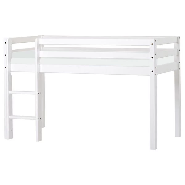 Hoppekids Halbhohes Bett ECO Dream 70x160 Cm Nicht Teilbar | Mit Gerader Leiter 2 Hoppekids Halbhohes Bett ECO Dream 70x160 Cm Nicht Teilbar | Mit Gerader Leiter – Bild 2