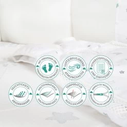 Roba Komplettbett-Set Safe Asleep® - Sternenzauber Inkl. Nestchen Air, Matratze & Schlafsack Easy Air -Baby Welt Verkauf 38691 51v209 7 a 1