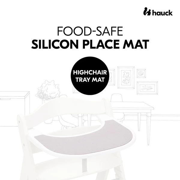 Hauck Highchair Tray Mat Silikon-Platzdeckchen Speckle 9 Hauck Highchair Tray Mat Silikon-Platzdeckchen Speckle – Bild 9
