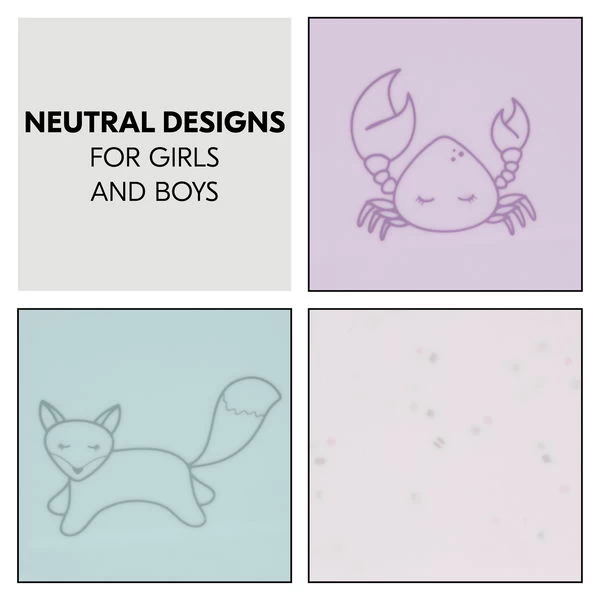 Hauck Highchair Tray Mat Silikon-Platzdeckchen Speckle 2 Hauck Highchair Tray Mat Silikon-Platzdeckchen Speckle – Bild 2