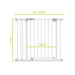 Hauck Open N Stop + 9cm Extension Schutzgittererweiterung -Baby Welt Verkauf 4007923597224.pt01.open n stop 9cm extension white white