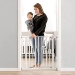 Hauck Open N Stop + 9cm Extension Schutzgittererweiterung -Baby Welt Verkauf 4007923597224.pt10.open n stop 9cm extension white white