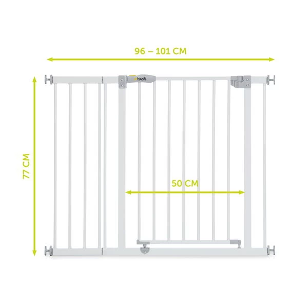 Hauck Open N Stop + 21cm Extension Schutzgittererweiterung 18 Hauck Open N Stop + 21cm Extension Schutzgittererweiterung – Bild 18