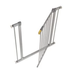 Hauck Stop N Safe 2 Schutzgitter -Baby Welt Verkauf 4007923597316.pt02.stop n safe 2 silver