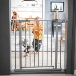 Hauck Stop N Safe 2 Schutzgitter -Baby Welt Verkauf 4007923597316.pt15.stop n safe 2 silver 1