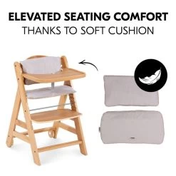 Hauck Beta+B Hochstuhl -Baby Welt Verkauf 4007923663110.pt05.beta natural