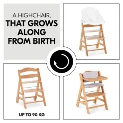 Hauck Beta+B Hochstuhl -Baby Welt Verkauf 4007923663110.pt06.beta natural