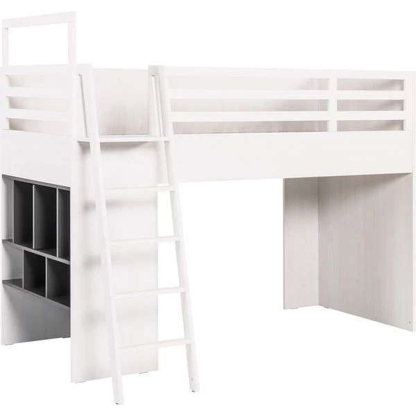 VOX Nest Jugendzimmer 2-türig Mit Hochbett Larch/graphite 2 VOX Nest Jugendzimmer 2-türig Mit Hochbett Larch/graphite – Bild 2