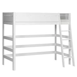 LIFETIME Hochbett 177 Cm Kiefer Weiß, 4640-10 Mit Rollboden -Baby Welt Verkauf 46402 10 gr 2