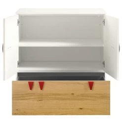 Hülsta Now! Minimo Kinderzimmer 3-türig Schneeweiß/Natureiche Inkl. Wickelaufsatz -Baby Welt Verkauf 55906 huelsta now minimo 161273f4 8