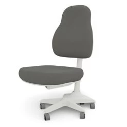 LIFETIME Bürostuhl Ergo Hellgrau/weiß Wächst Ergonomisch Mit