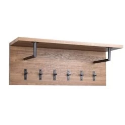 HomeTrends4You Garderobe Surat Dekor Eiche Braun