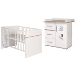 Roba Moritz Kinderzimmer Sparset Wickelkommode Schmal