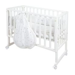 Roba Stubenbett Safe Asleep® 3 In1 - Weiß Inklusive Matratze, Nest & Schlafsack Easy Air -Baby Welt Verkauf 8960we 50v209 stubenbett f 01 1