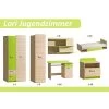 Ticaa Lori Jugendzimmer 6-teilig Grün Komplettzimmer