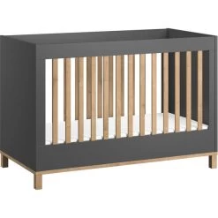 VOX Altitude Babybett 60x120 Graphit/eiche
