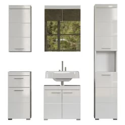 Trendteam Amanda Bad Kombination 5-teilig Weiß