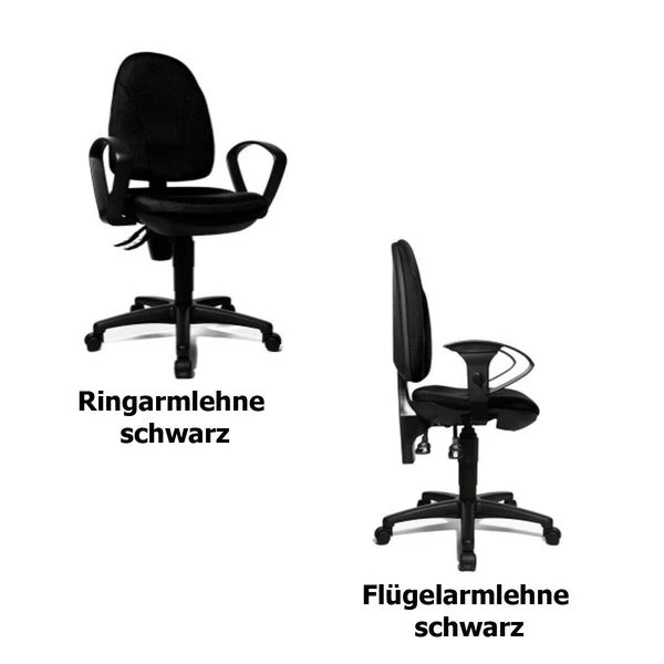 Topstar Point 80 Bürostuhl Schwarz Extra Hohe Rückenlehne - Schnell Lieferbar 2 Topstar Point 80 Bürostuhl Schwarz Extra Hohe Rückenlehne - Schnell Lieferbar – Bild 2