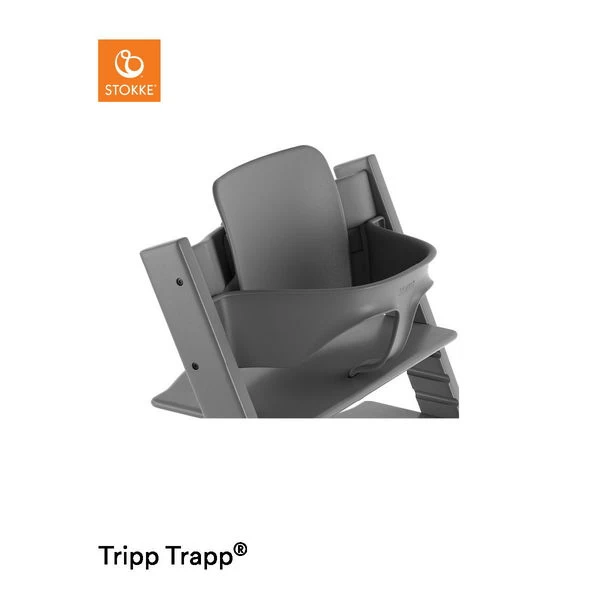Stokke® Tripp Trapp® Baby Set™ Storm Grey 1 Stokke® Tripp Trapp® Baby Set™ Storm Grey