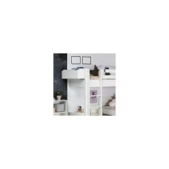 Manis-h Hochbett ASK Einfarbig Höhe 155 Cm, 20 Farben Wählbar -Baby Welt Verkauf bettregal beispiel 2 gr