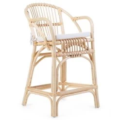 Childhome Montana Junior Stuhl + Kissen Natur Hochstuhl Für Kinder