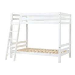 Hoppekids Hoch Etagenbett ECO Luxury 120x200 Cm Mit Schräger Leiter -Baby Welt Verkauf etb 120 schraeg