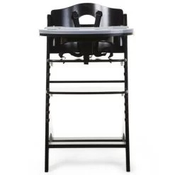 Childhome Lambda 3 Hochstuhl Schwarz Mit Schutzbügel, Gurtsystem Und Tisch -Baby Welt Verkauf hcl3cbl 17360 1
