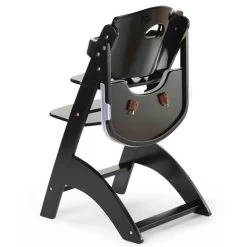 Childhome Lambda 3 Hochstuhl Schwarz Mit Schutzbügel, Gurtsystem Und Tisch -Baby Welt Verkauf hcl3cbl 17365 1