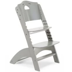 Childhome Lambda 3 Hochstuhl Stone Mit Schutzbügel, Gurtsystem Und Tisch -Baby Welt Verkauf hcl3csg 17383 1