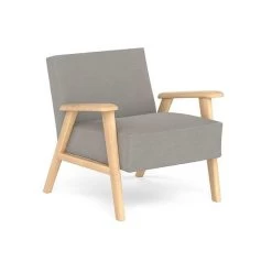 Nature Kid Imola Kindersessel Hellgrau Natur Für Kinder Ab Drei Jahren